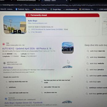 Auto Boyz - Used Car Dealers Near Me - Garden Grove, California