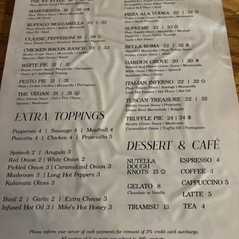 BarDough - Menu - Bars Near Me - New York, New York