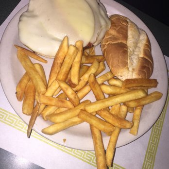 Farmer Boy Restaurant - Chicken Parmesan sandwich with fries well done! - American Near Me - Wooster, Ohio Farmer Boy Restaurant - Chicken Parmesan sandwich with fries well done! - American Near Me - Wooster, Ohio
