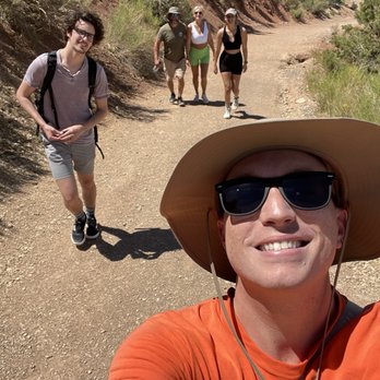 Kanarra Falls - Family photo at beginning of hike! - Hiking Near Me