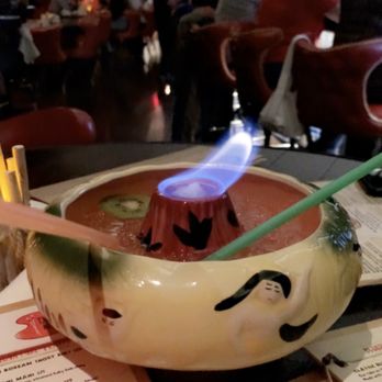 The Drunk Munk - Pele's Eruption (specialty drink). - Polynesian Near Me - Scottsdale, Arizona
