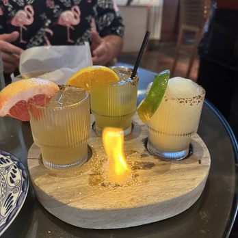 Hacienda Real - The margarita flight of the night! Amazing flavor and presentation! - Mexican Near Me - Geneva, Illinois Hacienda Real - The margarita flight of the night! Amazing flavor and presentation! - Mexican Near Me - Geneva, Illinois
