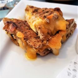 Blackfriars Bistro & Catering - Grilled Cheese Sandwich, served with home-made soup.