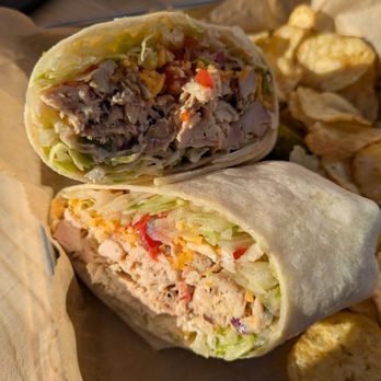 Prates Place - Smoked Chicken Wrap - Sports Bars Near Me - Grass Lake, Michigan Prates Place - Smoked Chicken Wrap - Sports Bars Near Me - Grass Lake, Michigan