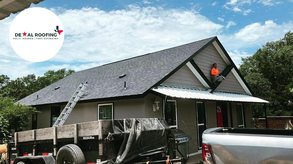 Slide of DE AL Roofing