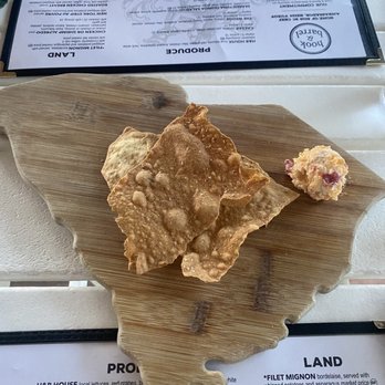 Hook & Barrel - Complimentary pimento cheese starter - Seafood Near Me - Myrtle Beach, South Carolina