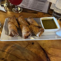 The green hatch egg rolls...yum! The green hatch egg rolls...yum!
