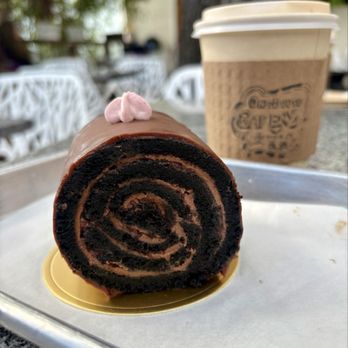 One House Bakery - Raspberry roulade and a latte - Bakeries Near Me - Benicia, California One House Bakery - Raspberry roulade and a latte - Bakeries Near Me - Benicia, California