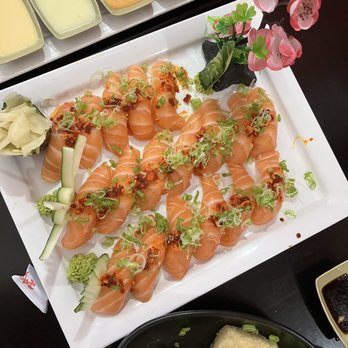 Tokyo Grill - Salmon nigiri - Japanese Near Me - Kenner, Louisiana