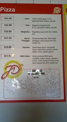 Menu photo 3 JD's at The Big Fish Manilla, NSW