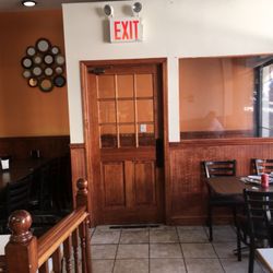 La Fe Bakery - View of front door from cake display
