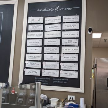 Andia's Ice Cream - Flavors - Desserts Near Me - Cary, North Carolina