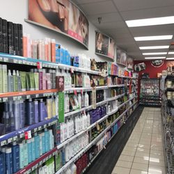 Sally Beauty - Wide selection and the sales associate welcomed me with a friendly hello :-)
