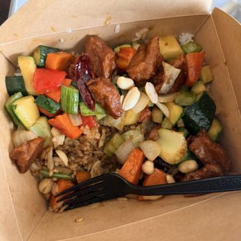 V Revolution - KUNG PAO CHICKEN - Vegetarian Near Me - Englewood, Colorado V Revolution - KUNG PAO CHICKEN - Vegetarian Near Me - Englewood, Colorado