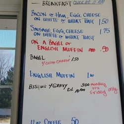 The Pierogi Lady Market and Catering - Daily Breakfast Menu