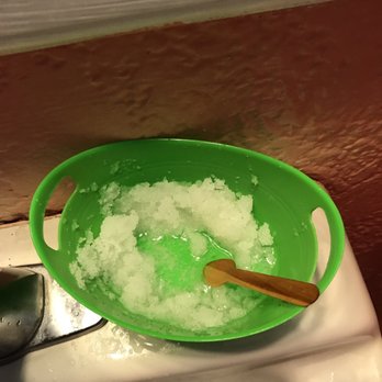 7 Mile Grill - The Keys Salt Scrub in restroom - Seafood Near Me - Marathon, Florida