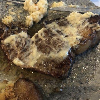 One 10 - Ribeye steak covered in unmelted butter - Desserts Near Me - Melville, New York One 10 - Ribeye steak covered in unmelted butter - Desserts Near Me - Melville, New York
