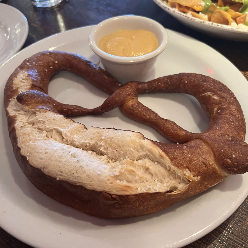 The Refuge - Pretzel & Cheese Sauce - Burgers Near Me - San Carlos, California The Refuge - Pretzel & Cheese Sauce - Burgers Near Me - San Carlos, California