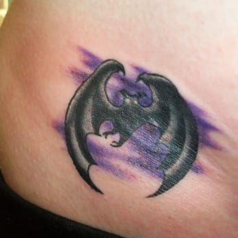 Cyclops Tattoo - Because it was a cover up she needed to add somethings like the purple sky, and I opted to go without the moon. I'm very happy - Tattoo Near Me - San Francisco, California