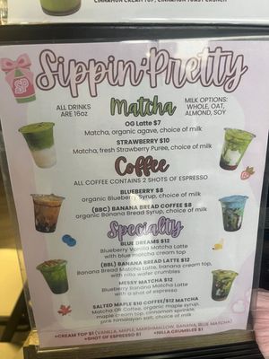 Menu photo 2 Sippin’ Pretty Aiea, HI