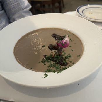 Paris 7th - Mushroom soup - French Near Me - Fort Worth, Texas