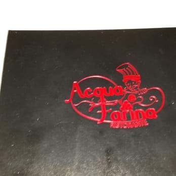 Acqua e Farina - Menu - Italian Near Me - Hayward, California