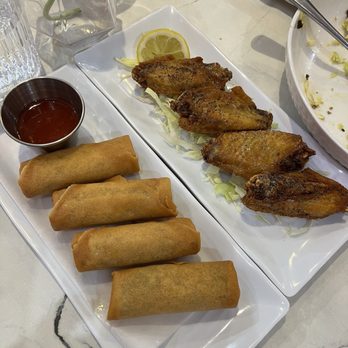 Cherry Blossom - Veggie Spring Rolls WANGS - Asian Fusion Near Me - Carlsbad, California