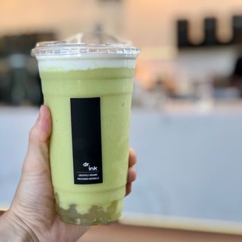 Dr.ink - Avocado Fruthie (comes w/ crystal boba) - $6.50 - Coffee & Tea Near Me - San Jose, California Dr.ink - Avocado Fruthie (comes w/ crystal boba) - $6.50 - Coffee & Tea Near Me - San Jose, California