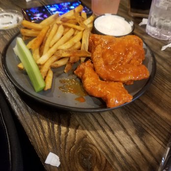 WINGERS Restaurant - Classic Buffalo w/fries Sticky Finger dinner $12.75 - Chicken Wings Near Me - Saint George, Utah WINGERS Restaurant - Classic Buffalo w/fries Sticky Finger dinner $12.75 - Chicken Wings Near Me - Saint George, Utah