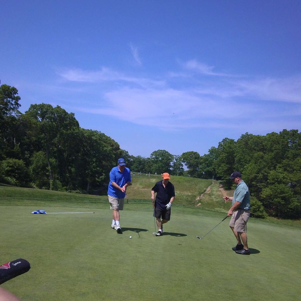 Bethpage Black Course - The sun did come out! - Golf Near Me - Farmingdale, New York