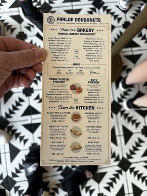 Menu photo 4 Parlor Doughnuts Branson, MO