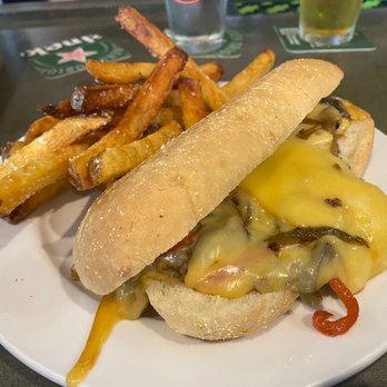 Real Seafood Company Coconut Point - a cheeseburger and fries - Seafood Near Me - Estero, Florida