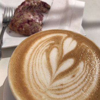 Amateur Coffee - Vanilla latte and a yummy blackberry orange scone. Best place to go for coffee and treats! - Coffee & Tea Near Me - Omaha, Nebraska