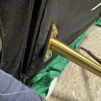 Clutter Moving & Storage - Washington DC - Armchair leg that's bent - Self Storage Near Me - Columbia, Maryland