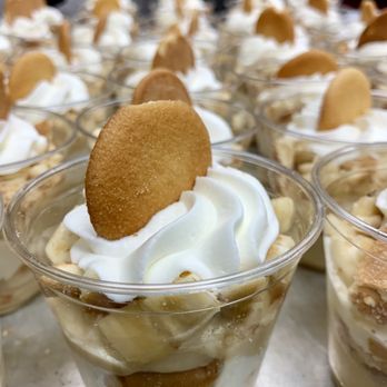 Sweet Heats Catering - Banana Pudding Cups - Caterers Near Me Sweet Heats Catering - Banana Pudding Cups - Caterers Near Me