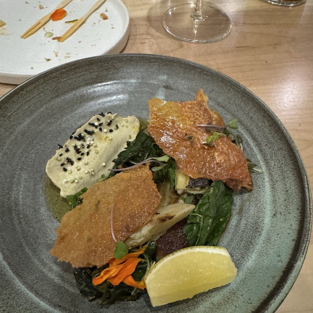 Coro Restaurant - Grouper and chicken skin - Tapas/Small Plates Near Me - Orlando, Florida Coro Restaurant - Grouper and chicken skin - Tapas/Small Plates Near Me - Orlando, Florida