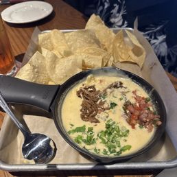 Queso and briskit dip Queso and briskit dip