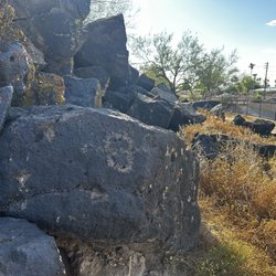 The Greenway Road and 17th Avenue Petroglyph Site - Petroglyphs