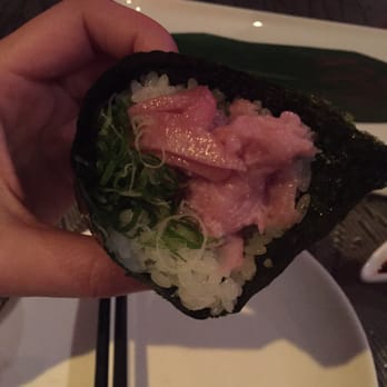 Fushimi Bay Ridge - toro with scallion handroll - Sushi Bars Near Me - Brooklyn, New York Fushimi Bay Ridge - toro with scallion handroll - Sushi Bars Near Me - Brooklyn, New York