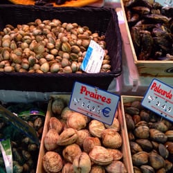 Marché couvert de Passy - Mollusks...