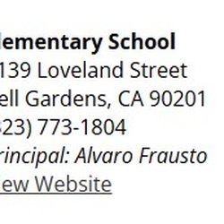 Chavez Cesar E Elementary School