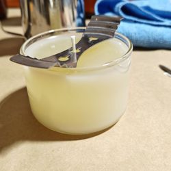 Candle-making class.