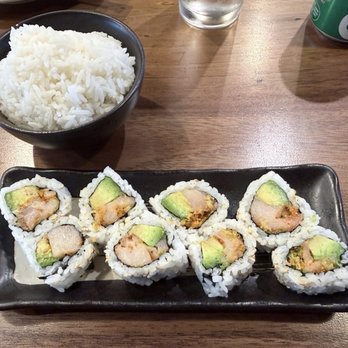 Yoko - Spicy Yellowtail w/ Steamed Rice - Thai Near Me - Sachse, Texas Yoko - Spicy Yellowtail w/ Steamed Rice - Thai Near Me - Sachse, Texas