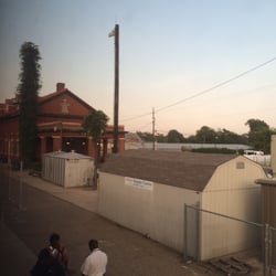 Amtrak - The restored 1940s depot.
