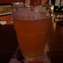 I ordered a Ommegang Witte Wheat... nice, classic wheat. .