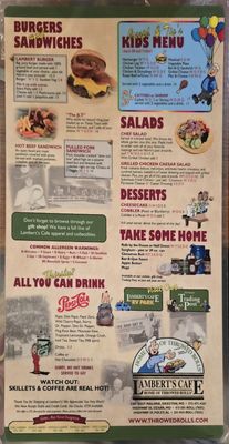 Menu photo 1 Lambert's Cafe - Ozark Ozark, MO