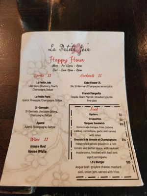 Menu photo 1 La petite joie Brooklyn, NY