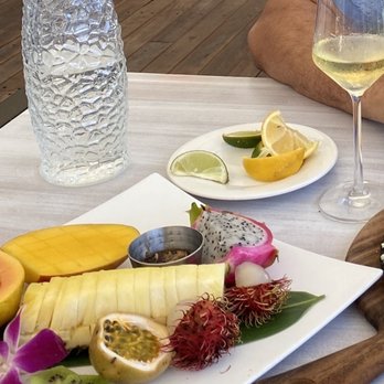 Ocean Social - Tropical Fruit Plate - Breakfast & Brunch Near Me - Miami Beach, Florida Ocean Social - Tropical Fruit Plate - Breakfast & Brunch Near Me - Miami Beach, Florida