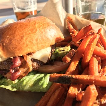Anny's Fine Burger - California burger, sunset, and an IPA.  What else could you ask for? - Burgers Near Me - Santee, California