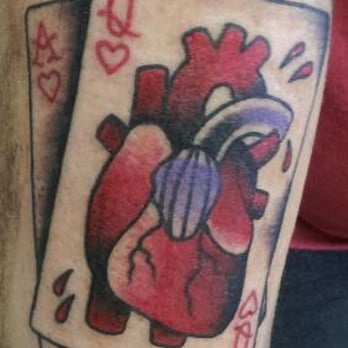 Black Anchor Tattoo - My old school 21 on me to celebrate my daughters 21st bday. - Tattoo Near Me - Denton, Maryland